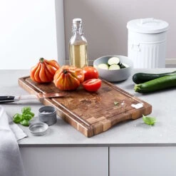 Schneidebrett Mit Saftrille Und Intarsien L 50 X B 27cm ACACIA In Braun -Küche Store butlers schneidebrett mit saftrille und intarsien l 50 x b 27cm acacia in braun 8