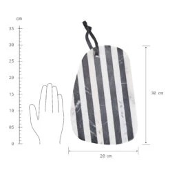 Schneidebrett Organisch Marmor L 30 X B 20cm MARBLE In Schwarz-Weiß -Küche Store butlers schneidebrett organisch marmor l 30 x b 20cm marble in schwarz weiss 2