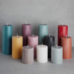 Stumpenkerze Höhe 9cm RUSTIC In Rosa 8 Stumpenkerze Höhe 9cm RUSTIC In Rosa -Küche Store butlers stumpenkerze hohe 9cm rustic in rosa 3