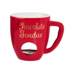 Tasse Mit 2 Gabeln CHOCOLATE FONDUE In Rot -Küche Store butlers tasse mit 2 gabeln chocolate fondue in rot 3