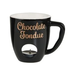 Tasse Mit 2 Gabeln CHOCOLATE FONDUE In Schwarz -Küche Store butlers tasse mit 2 gabeln chocolate fondue in schwarz 3