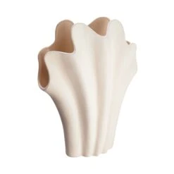 Vase Höhe 46cm SHELL In Beige -Küche Store butlers vase hohe 46cm shell in beige 3