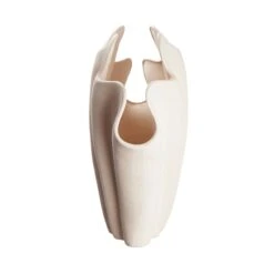 Vase Höhe 46cm SHELL In Beige -Küche Store butlers vase hohe 46cm shell in beige 4