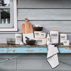 Vorratsdose Sugar 1100ml KARLTON BROS. In Weiß -Küche Store butlers vorratsdose sugar 1100ml karlton bros in weiss 4